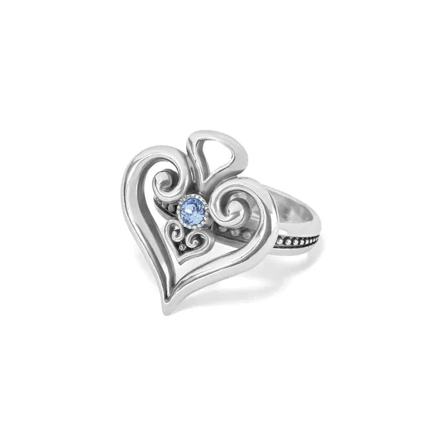 ALCAZAR HEART GLINT RING