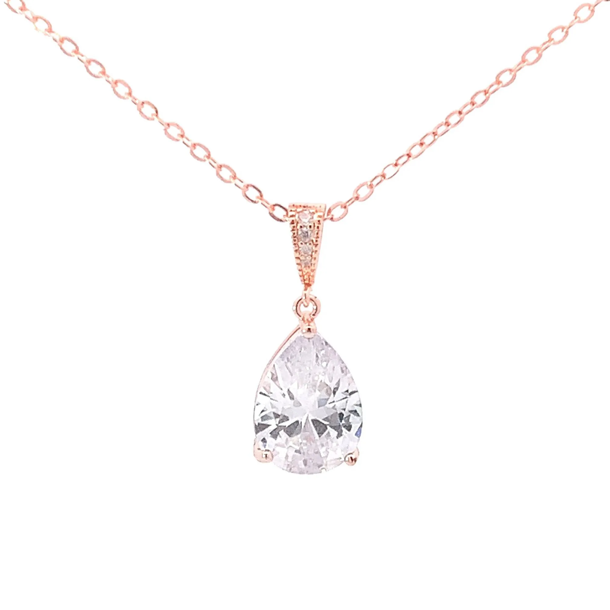 Avery Teardrop Necklace