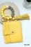 Beaded Bracelet Keychain Card Holder