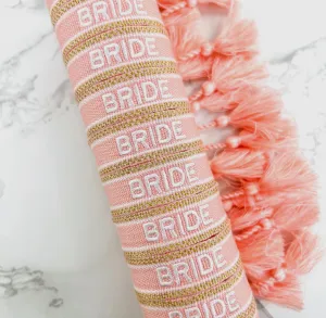 Bride Embroidered Bracelet