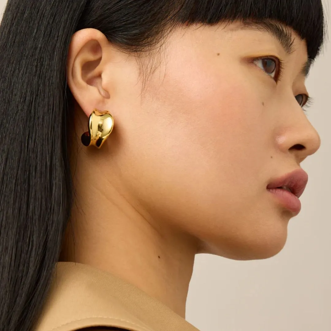 Chunky Doune Hoop (Gold)