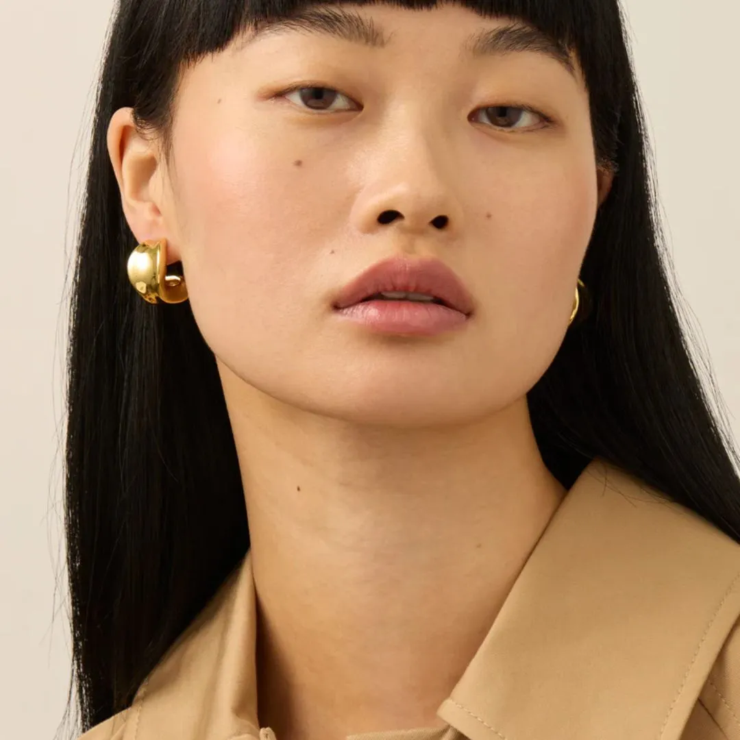 Chunky Doune Hoop (Gold)