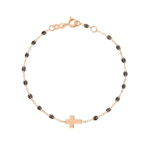 Classic Quartz Charm Bracelet, Rose Gold, 6.7"