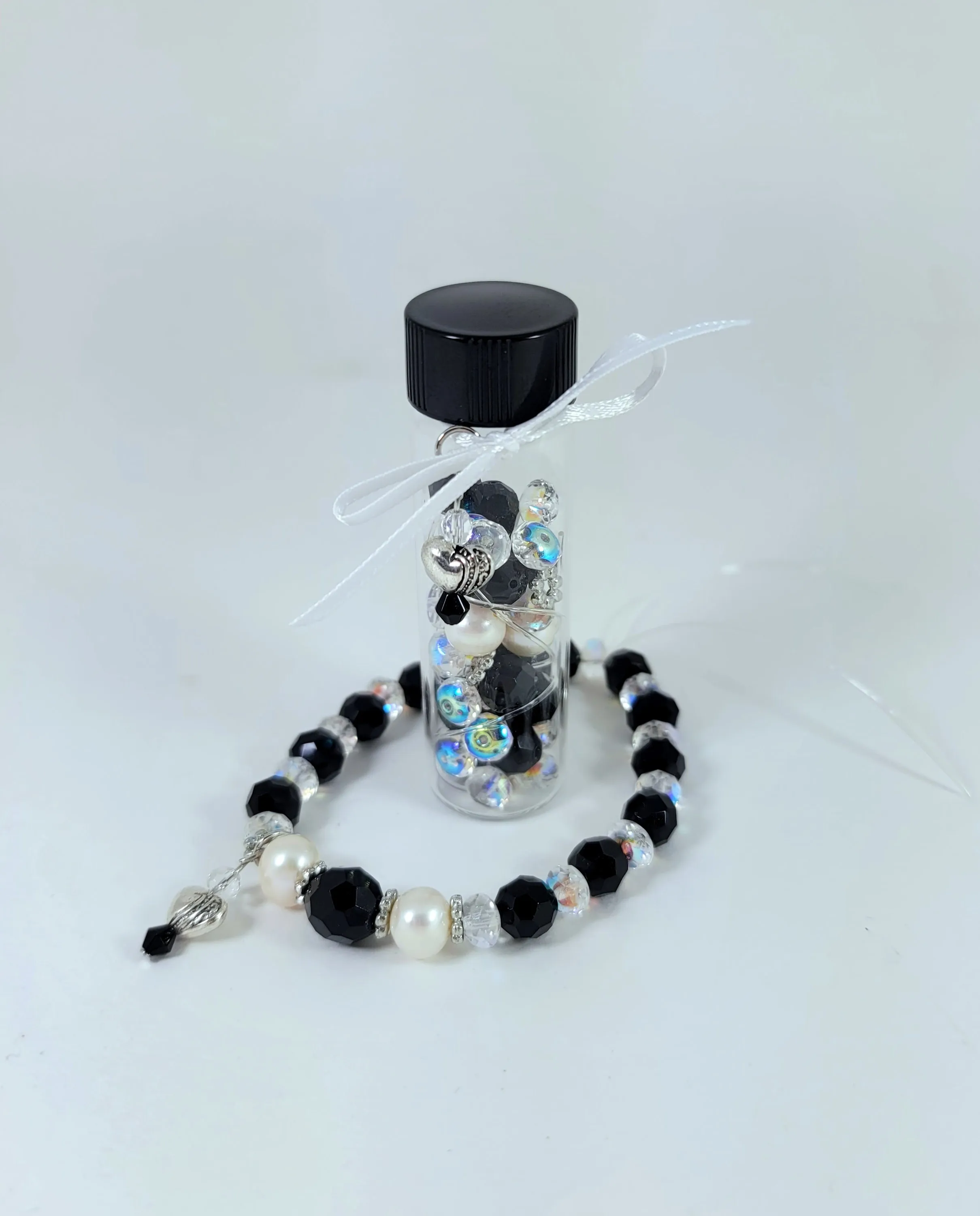 DIY Gems & Stones Beaded Bracelet