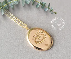 Evil Eye Protection Necklace | Women's Bohemian Necklace