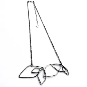 Fibonacci Leaves Necklace FLn001 by Votive Designs Jewelry