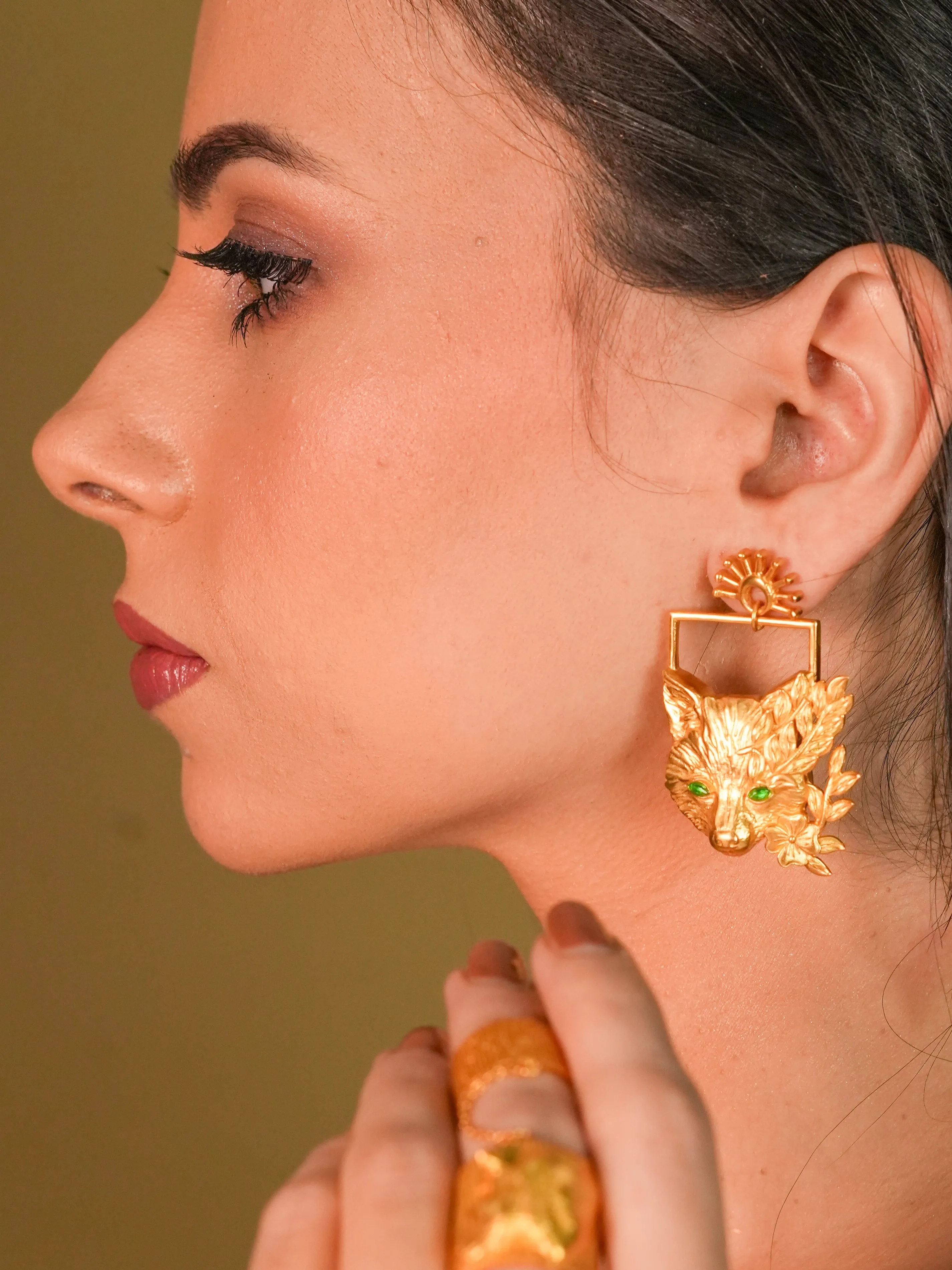 Fox Fluer Earrings