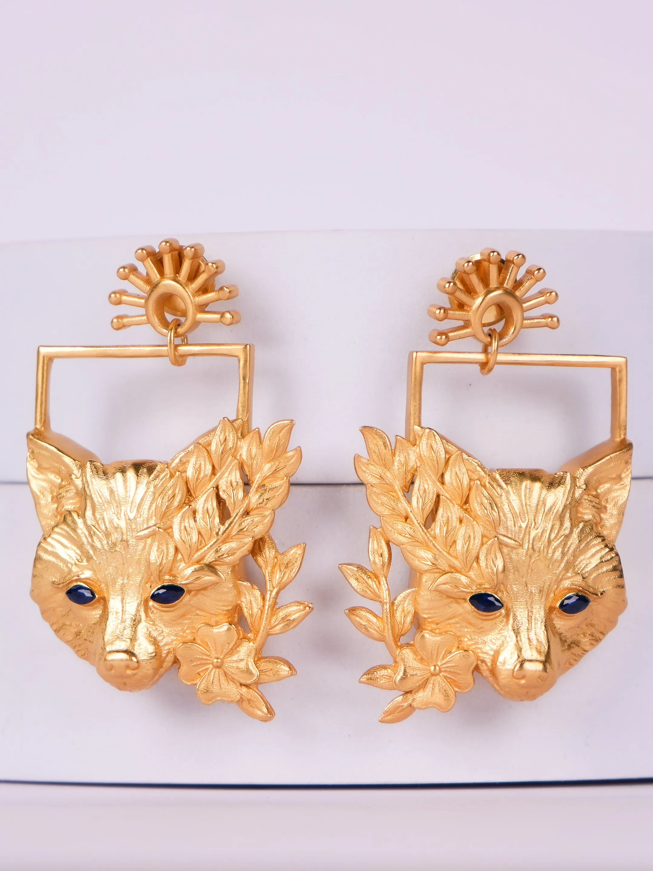 Fox Fluer Earrings