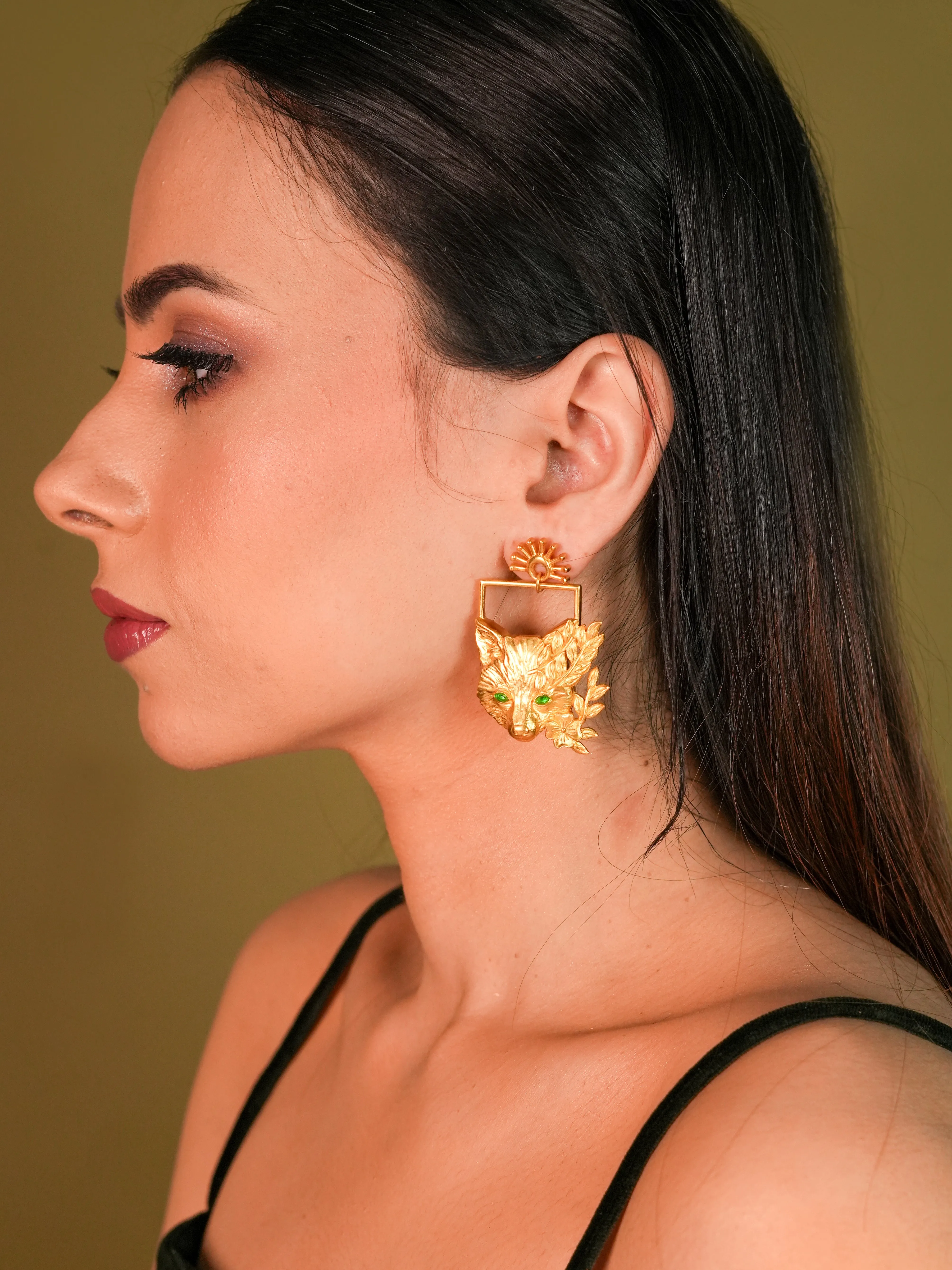 Fox Fluer Earrings