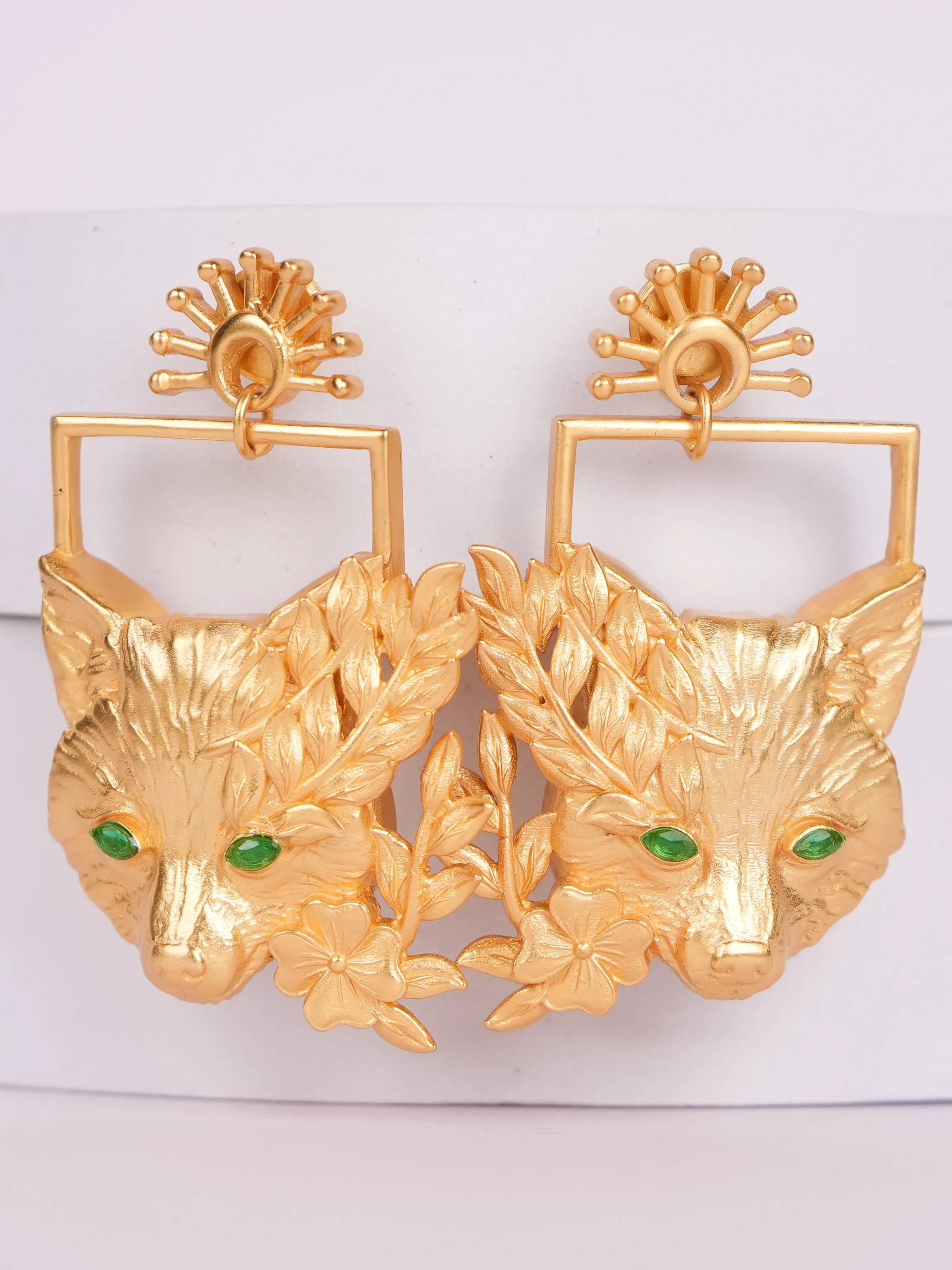 Fox Fluer Earrings