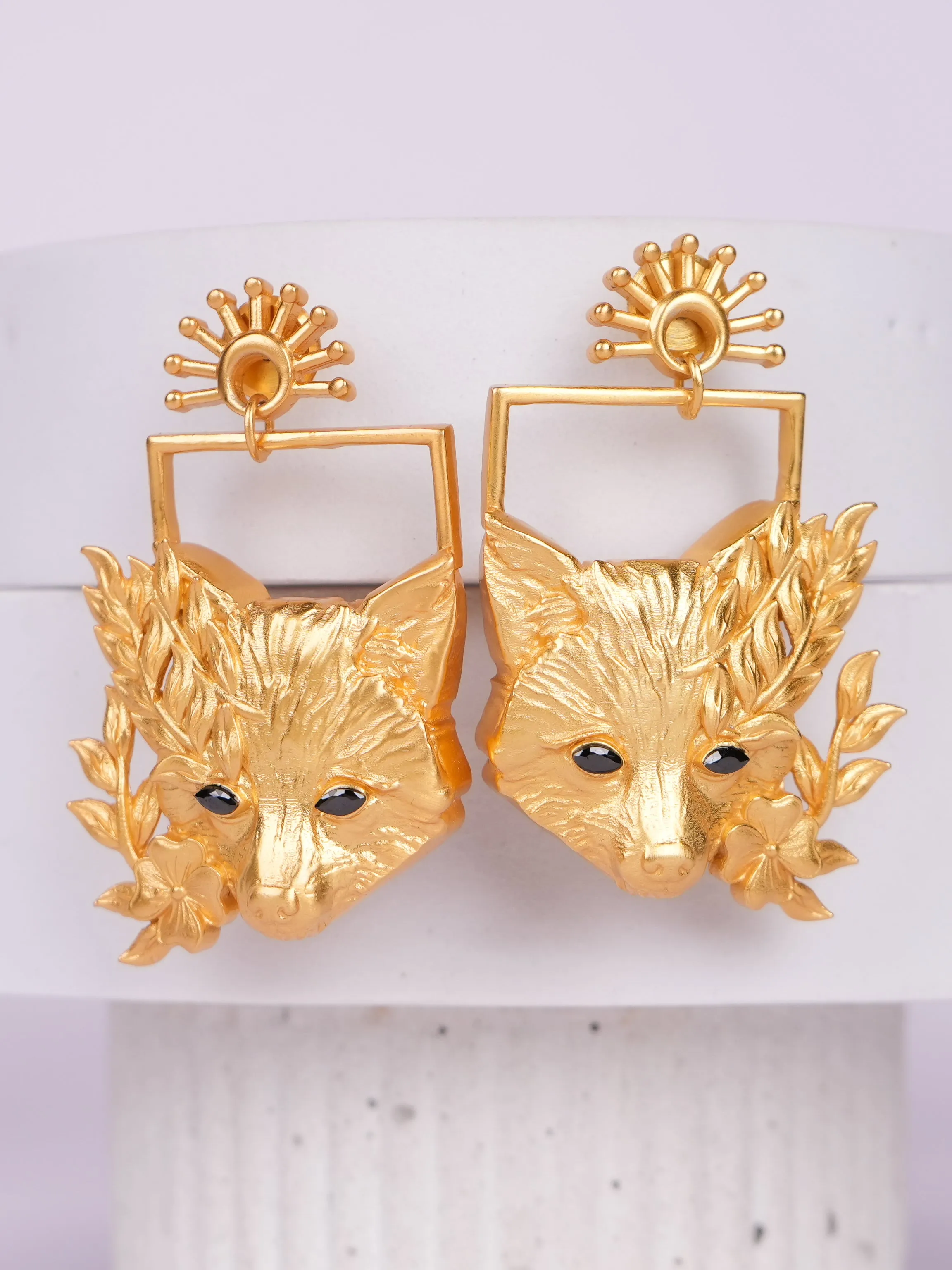 Fox Fluer Earrings