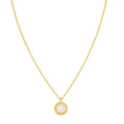 Freshwater Pearl Pendant 18K Gold Vermeil Chain
