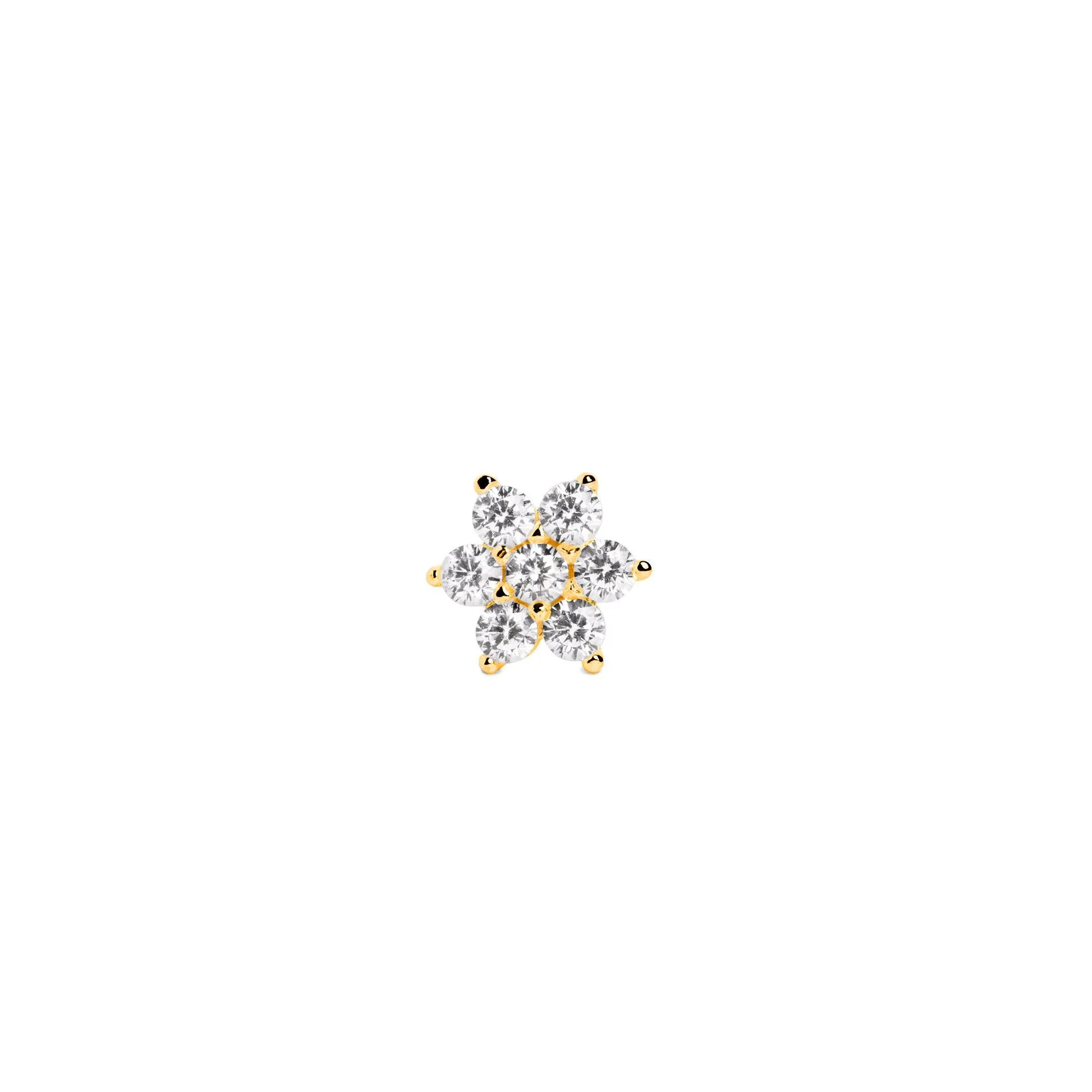 Glint Gold Single Earring