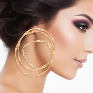 Gold Spiral Stud Earrings: Spin Your Look Up a Notch