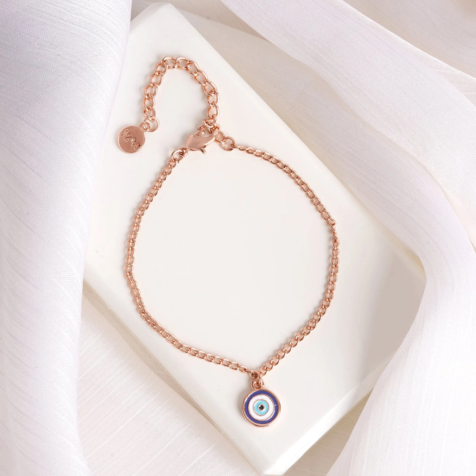 Good Luck Rose Gold Bracelet Charm