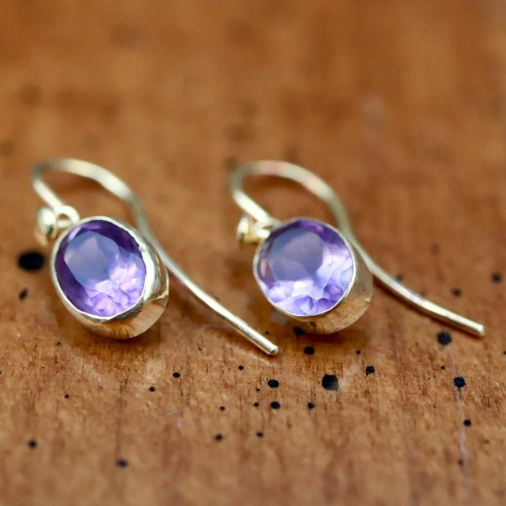 Kaplan Amethyst Earrings