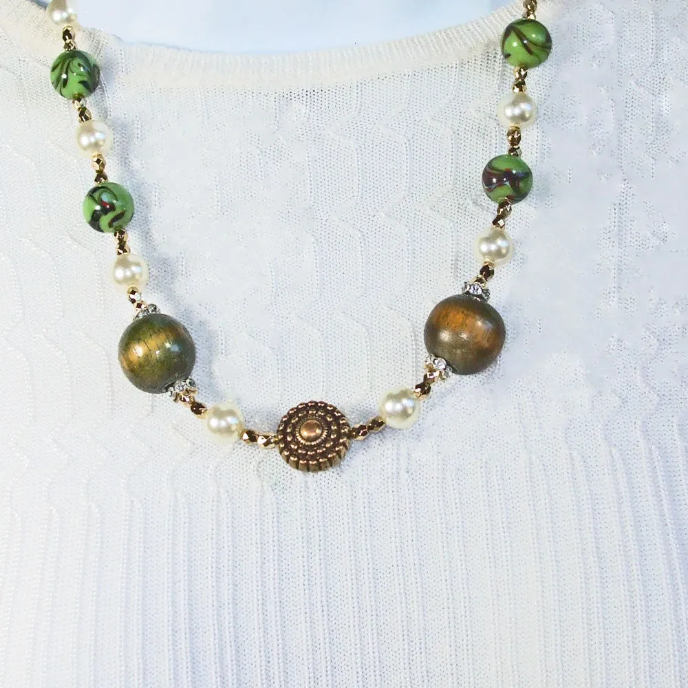Karios Bead Strand Necklace