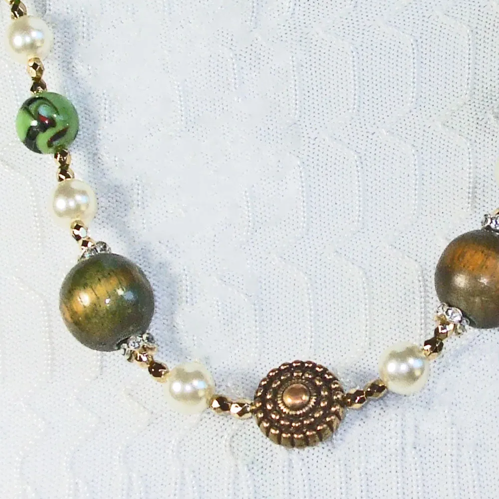 Karios Bead Strand Necklace