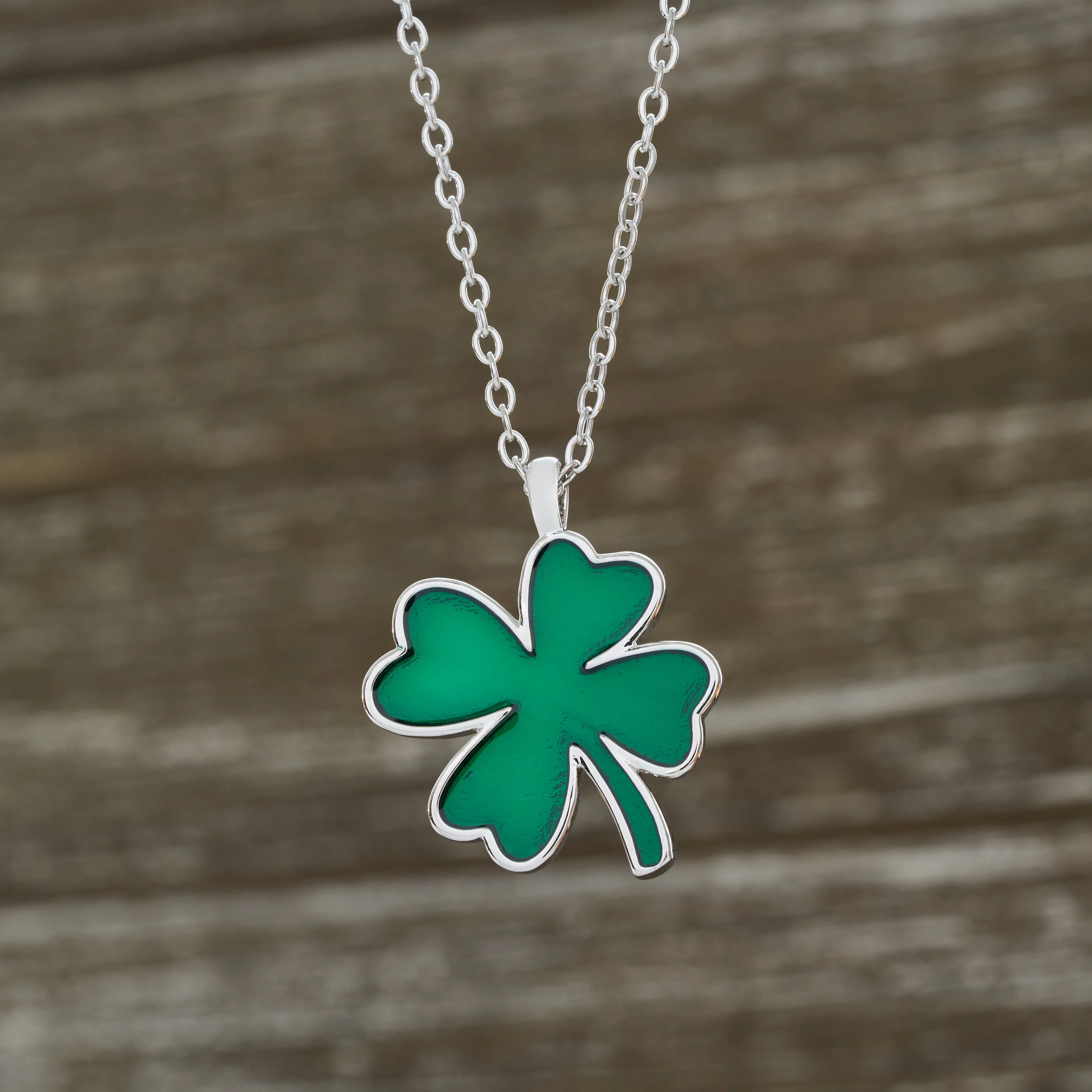 Little Four-Leaf Clover Necklace