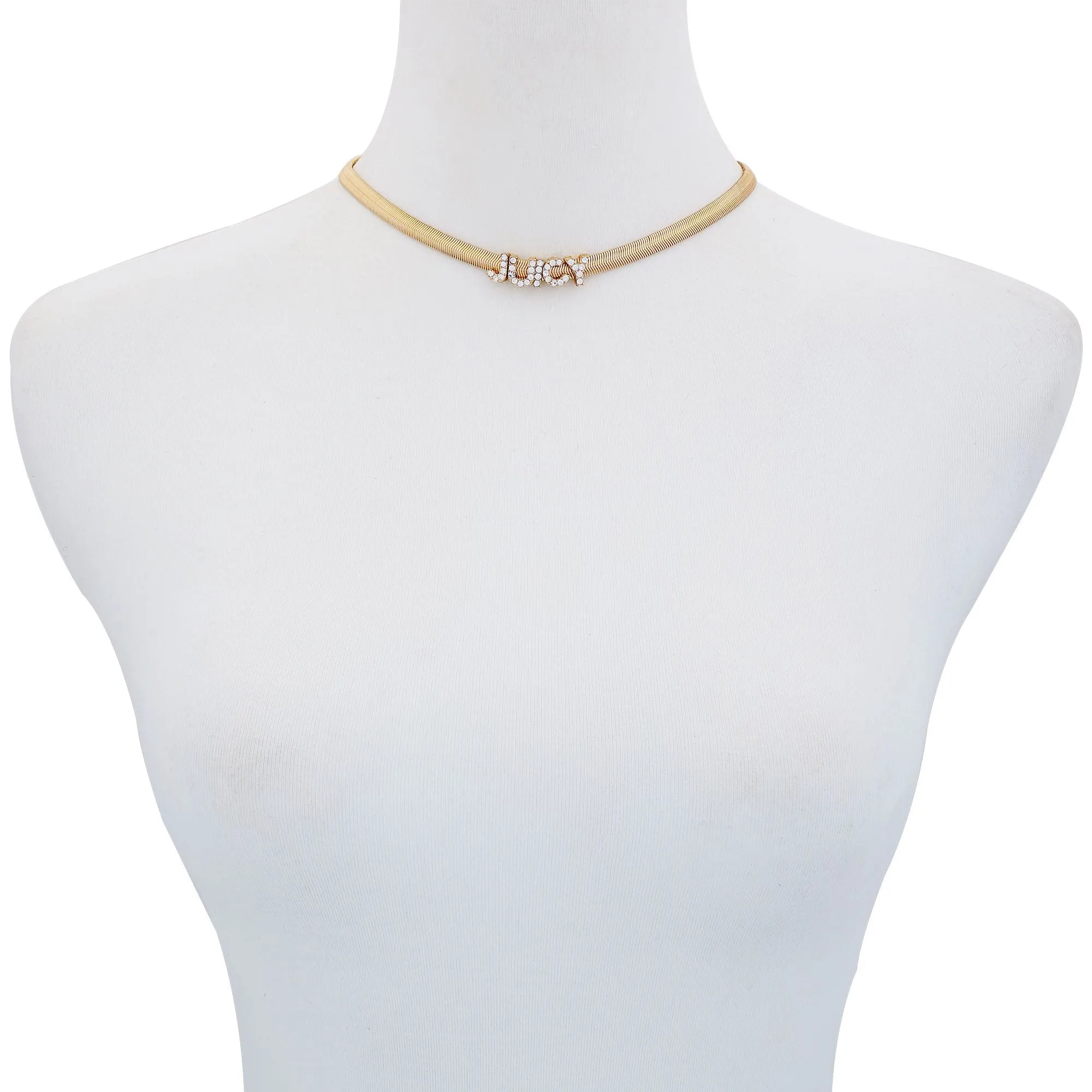 Logo Pendant Necklace