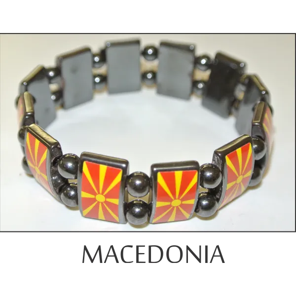 Macedonia Metal Beads Bracelet