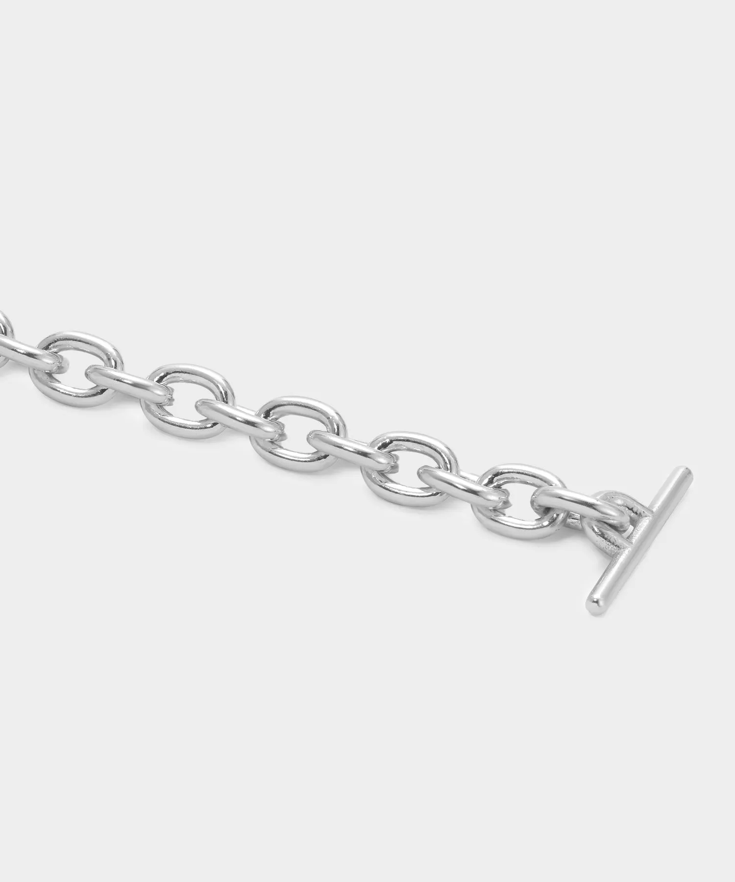 Maor Plaun Link Necklace in Sterling Silver