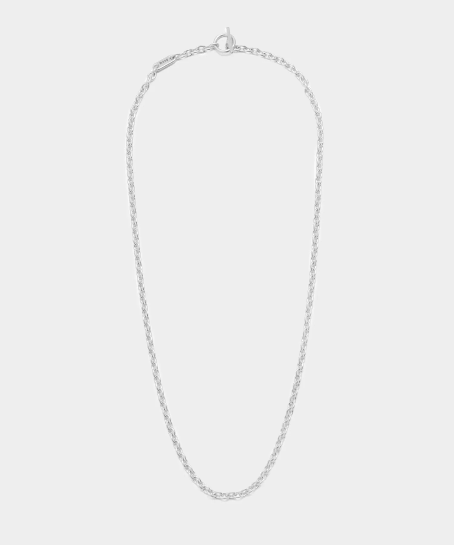 Maor Plaun Link Necklace in Sterling Silver