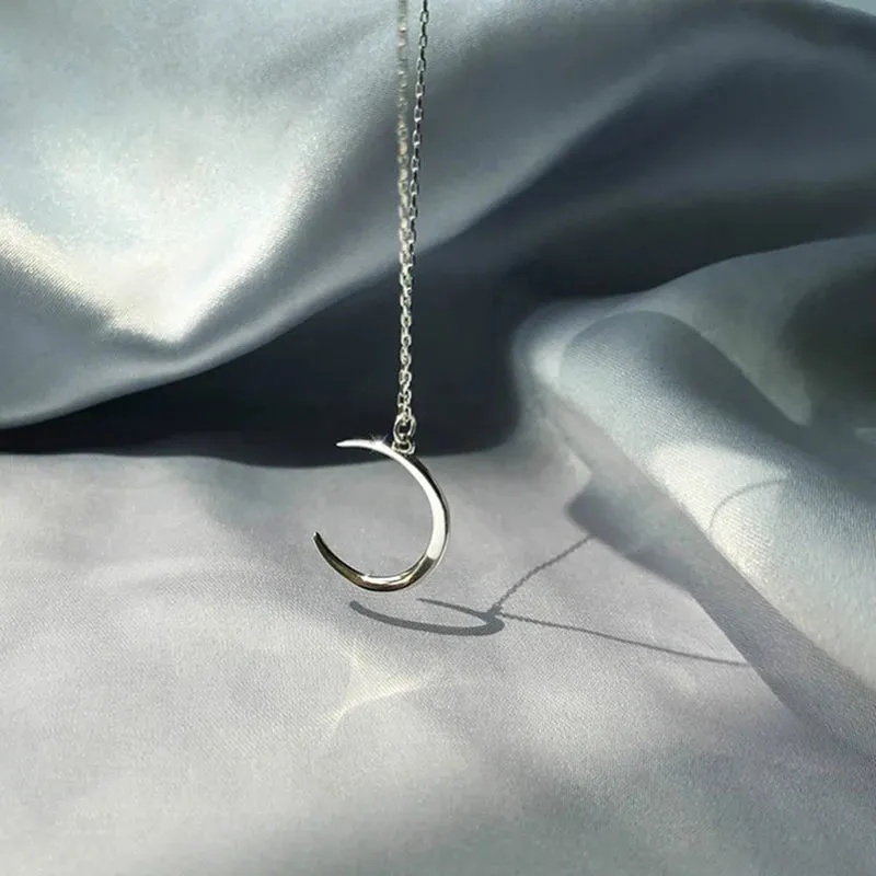 Midnight Crescent Necklace