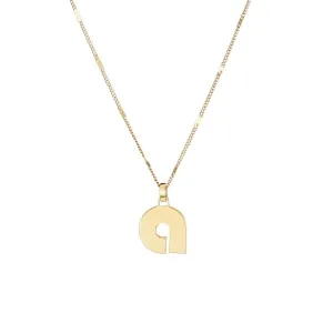 Modern Monogram Necklace (Gold)