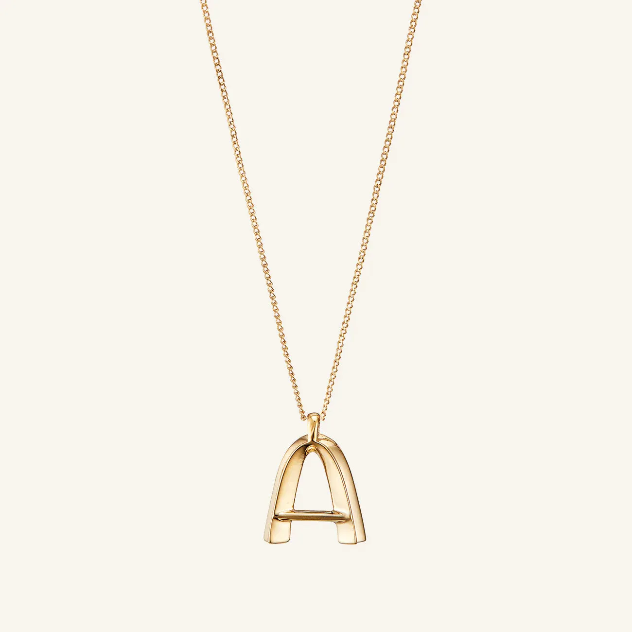 Monogram Necklace (Gold)