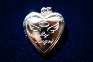 My Angel Sterling Silver Locket