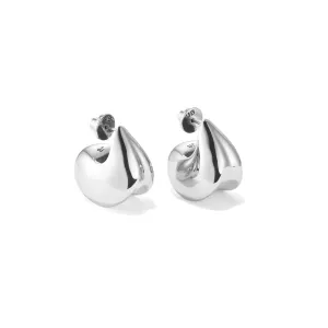Nouveaux Puff Earrings (Silver)