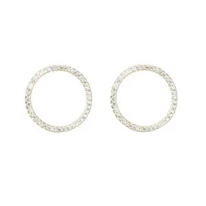 Open Pavé CZ Circle