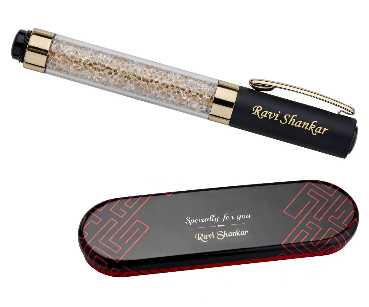 Personalized Gift Golden Glint Pen