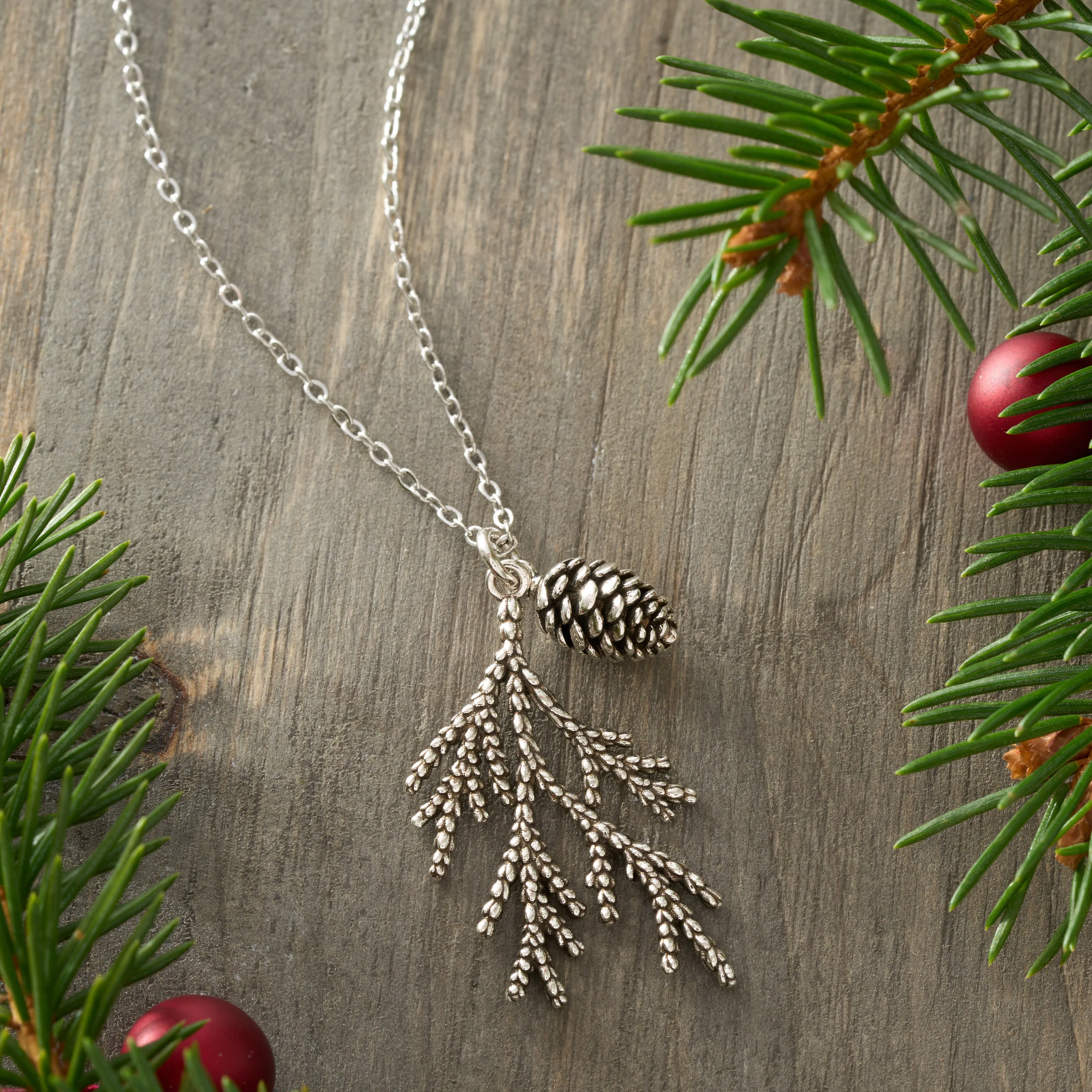 Pine Branch Necklace