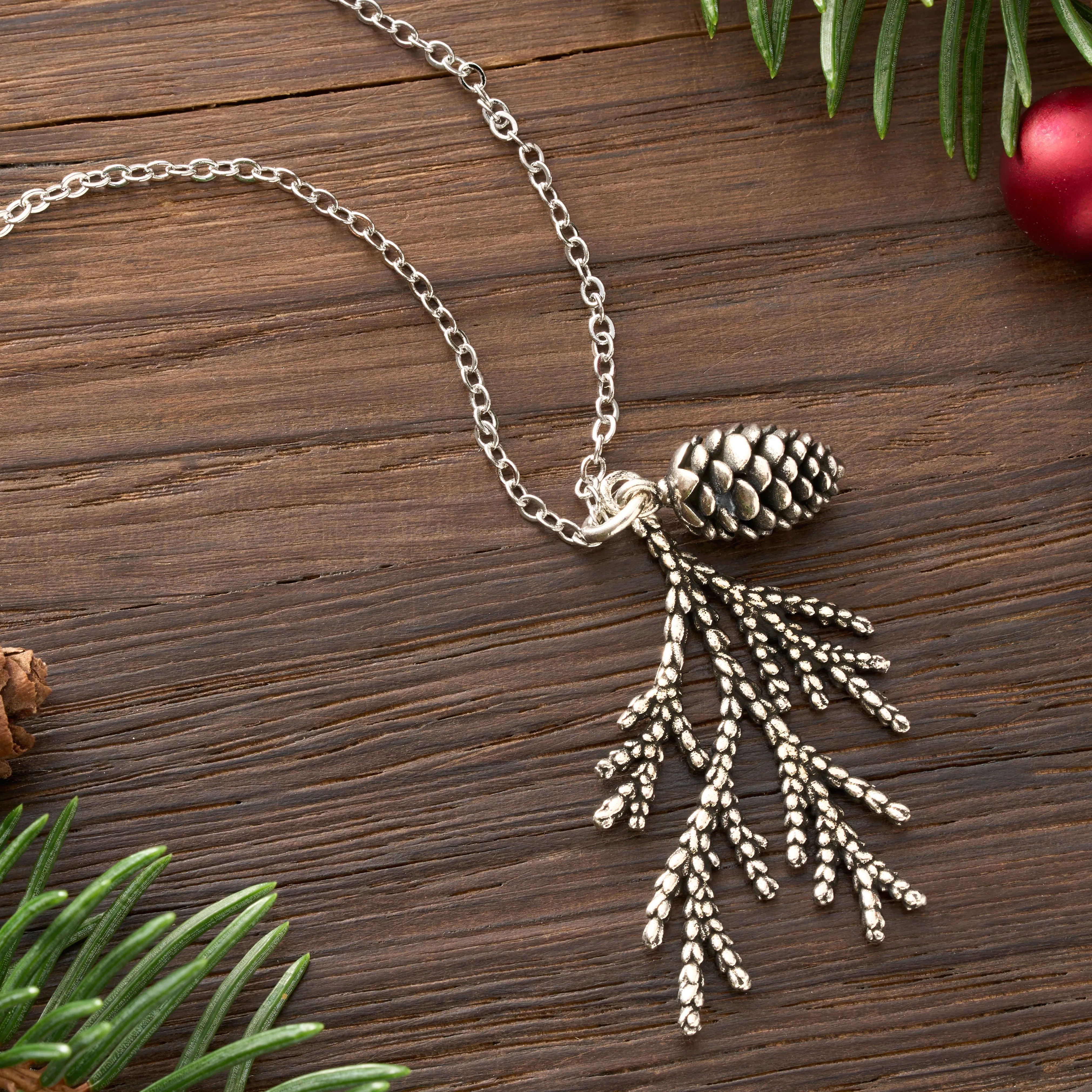 Pine Branch Necklace