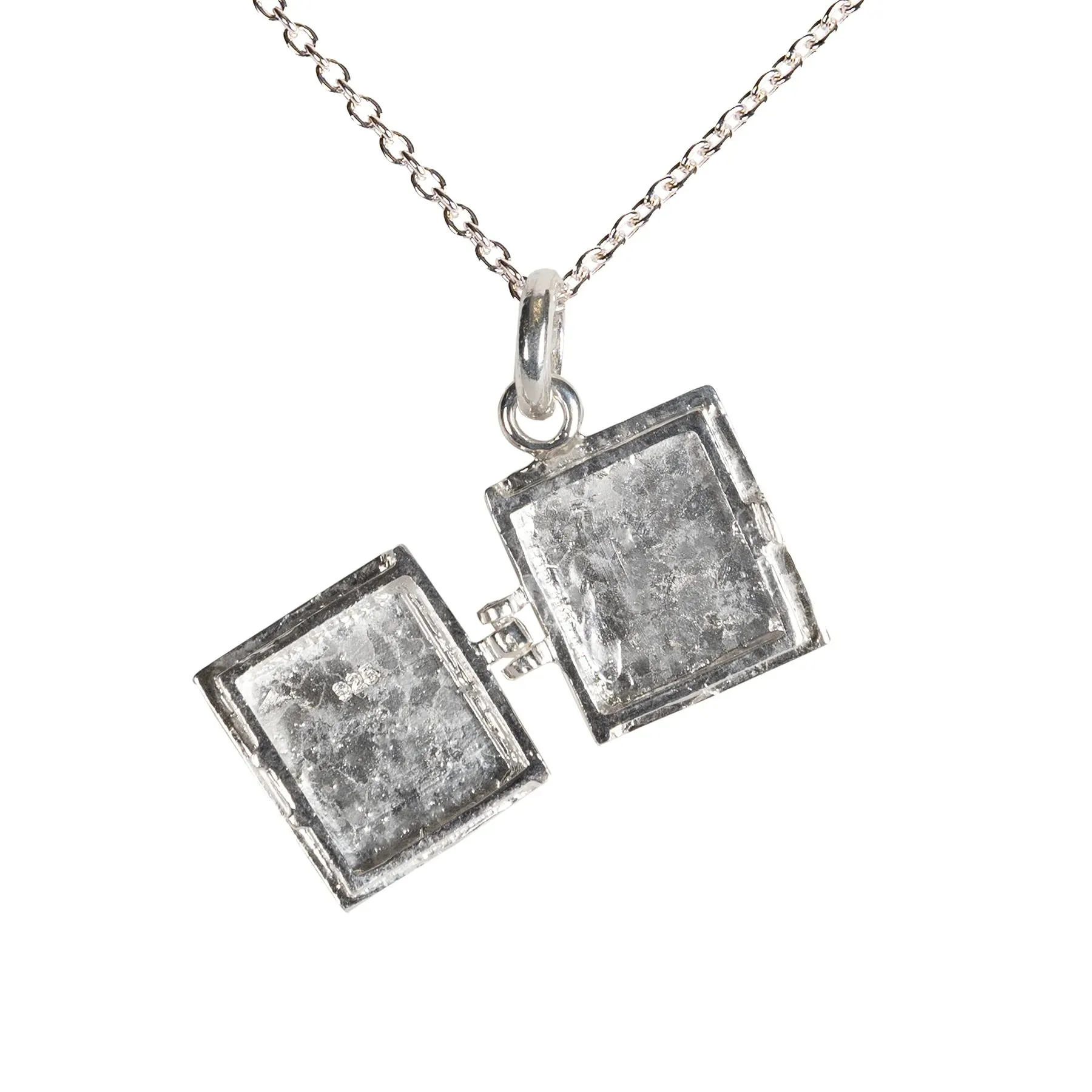 Pride and Prejudice Silver and Enamel Book Charm Locket Necklace | Exclusive Collection