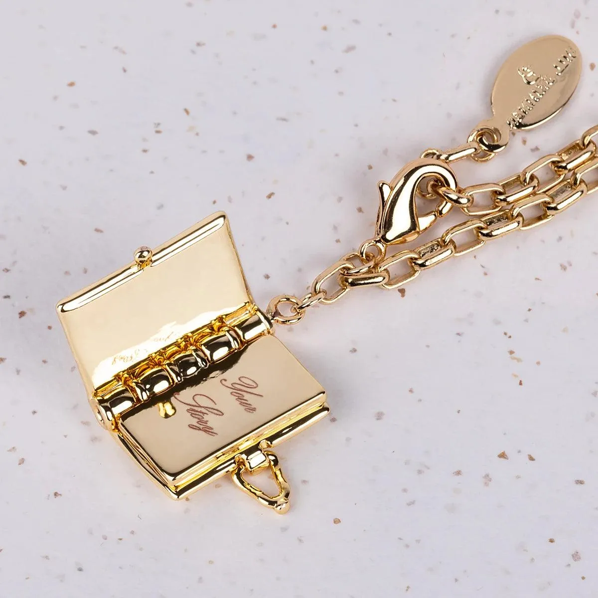 Rose Bud Locket Bracelet