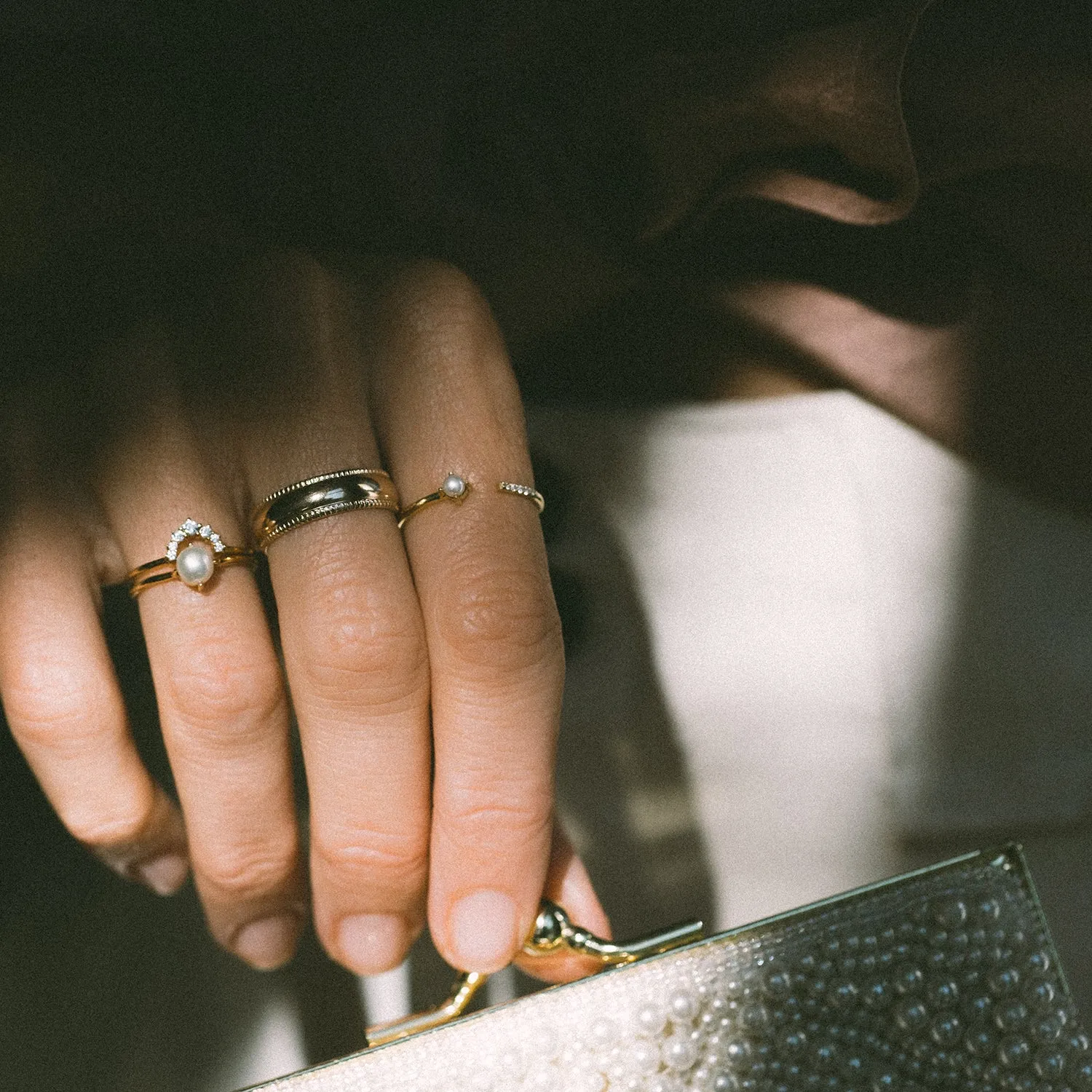 Satori Ring | Pearl