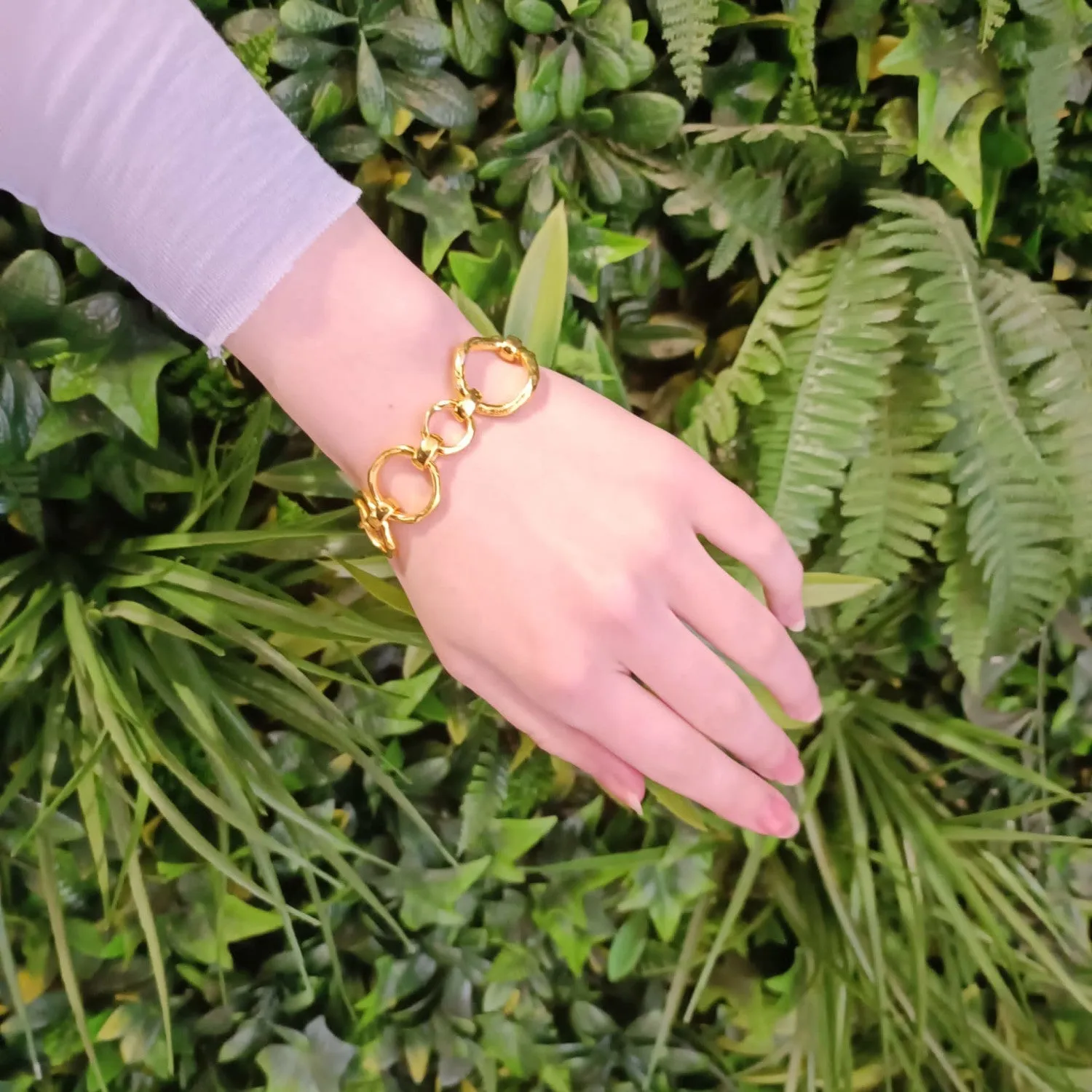Sea Honey Bracelet Gold Plated Bronze