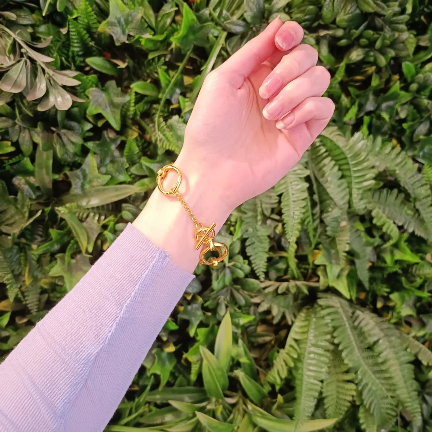 Sea Honey Bracelet Gold Plated Bronze