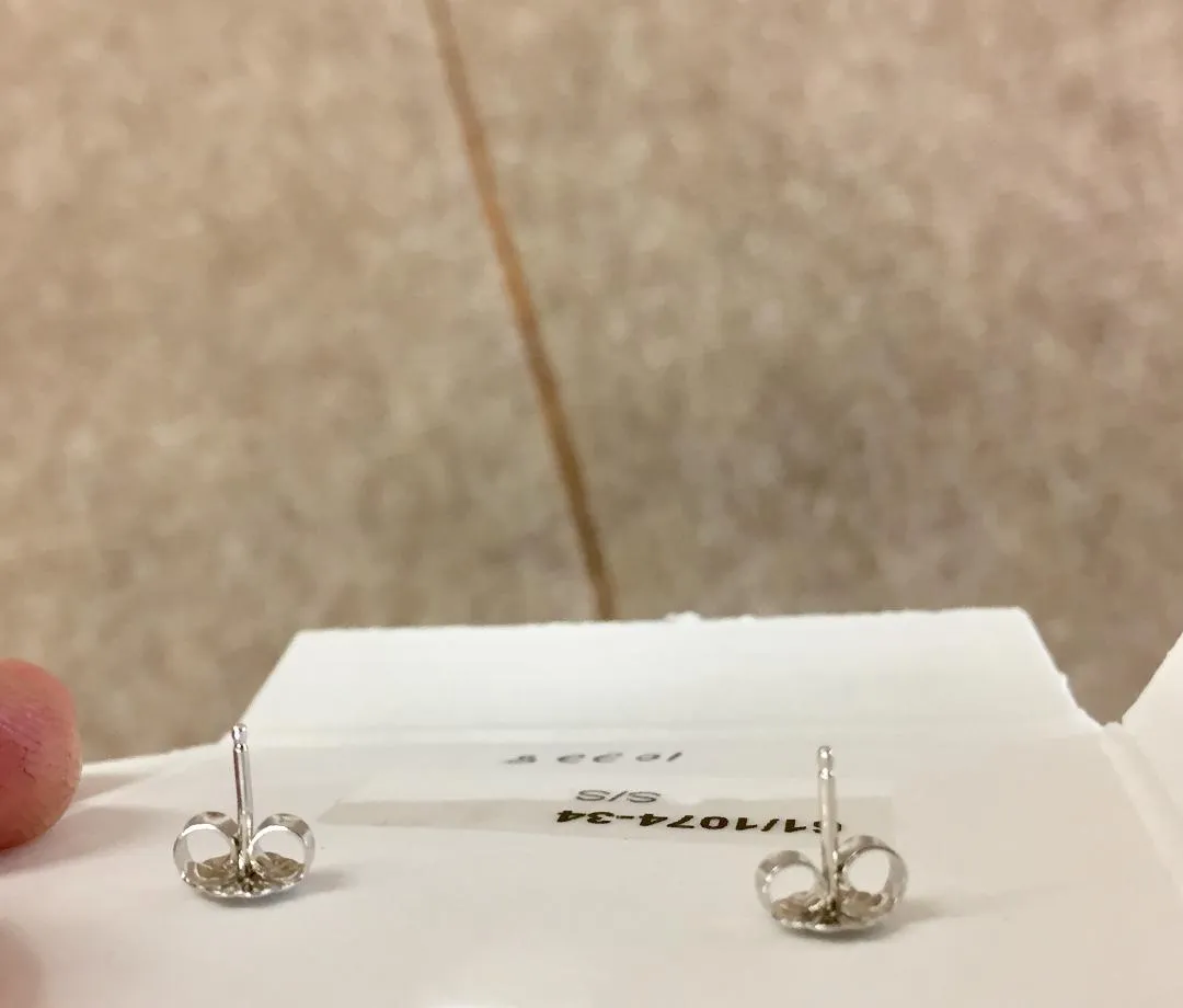 Silver Caged Peridot Dangle Earrings