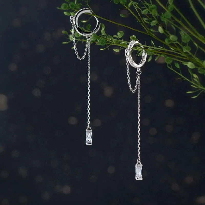 Sophisticated Drapes Drop Earrings