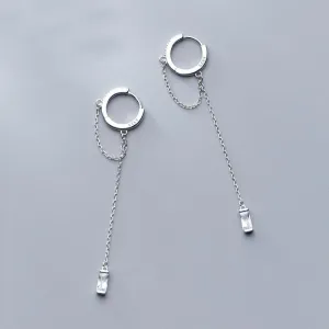 Sophisticated Drapes Drop Earrings