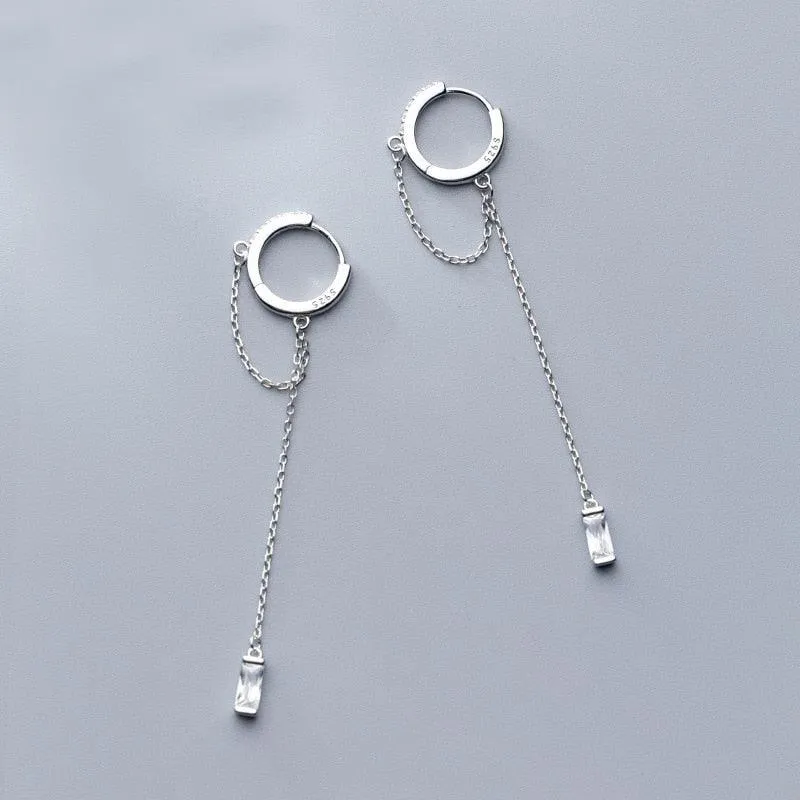 Sophisticated Drapes Drop Earrings