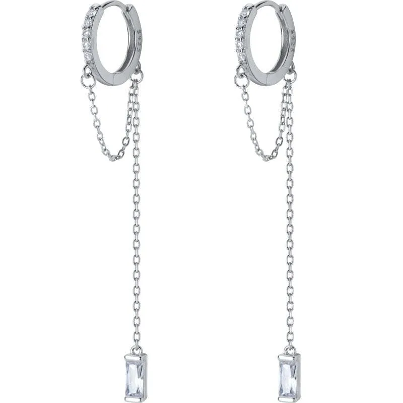 Sophisticated Drapes Drop Earrings