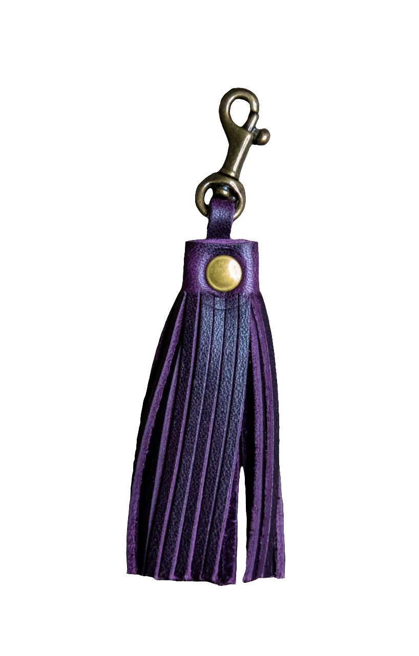 Special Edition Colors | Leather TASSEL | Leather Key Chain | Leather Fob