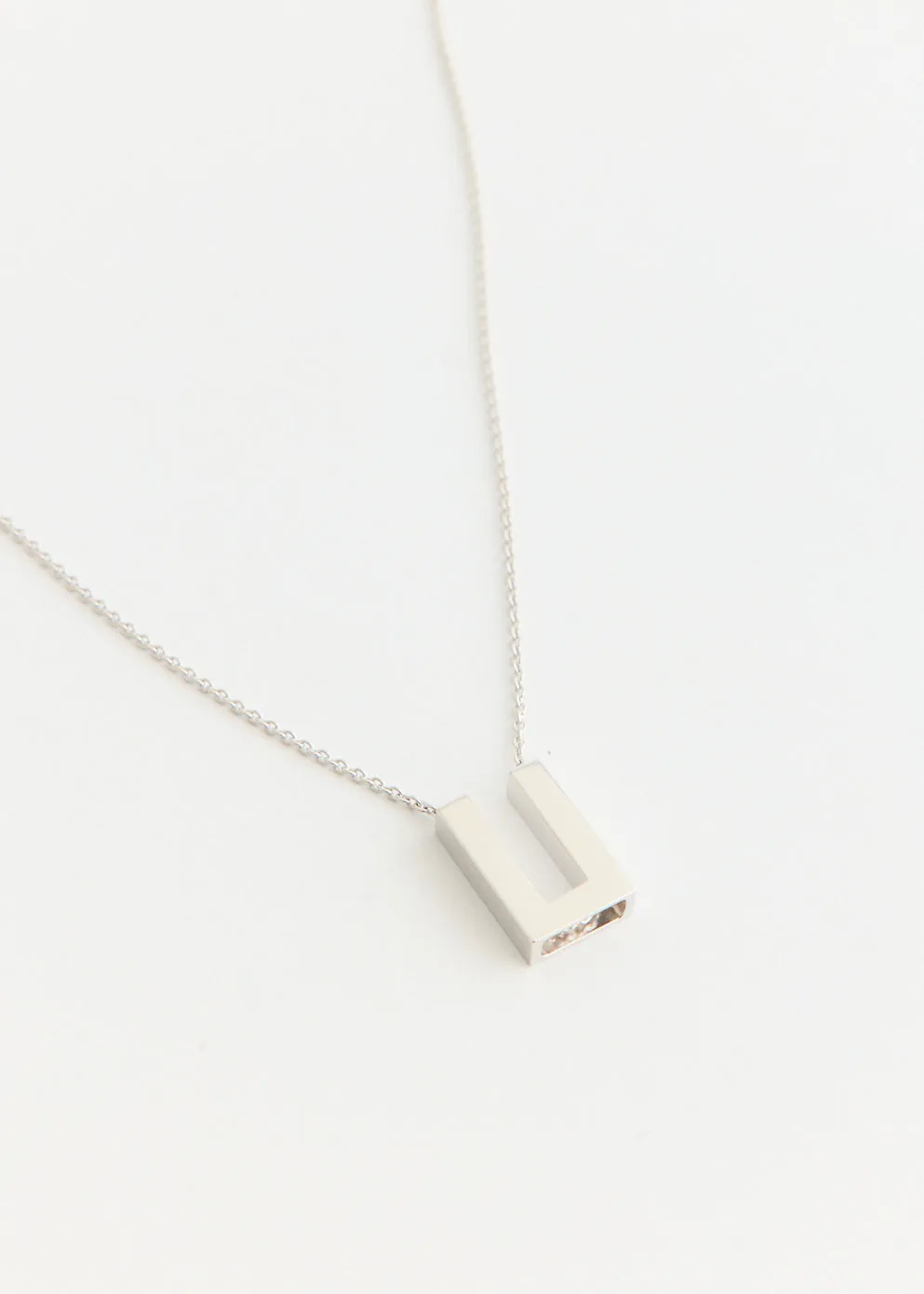 Square Pendant Necklace