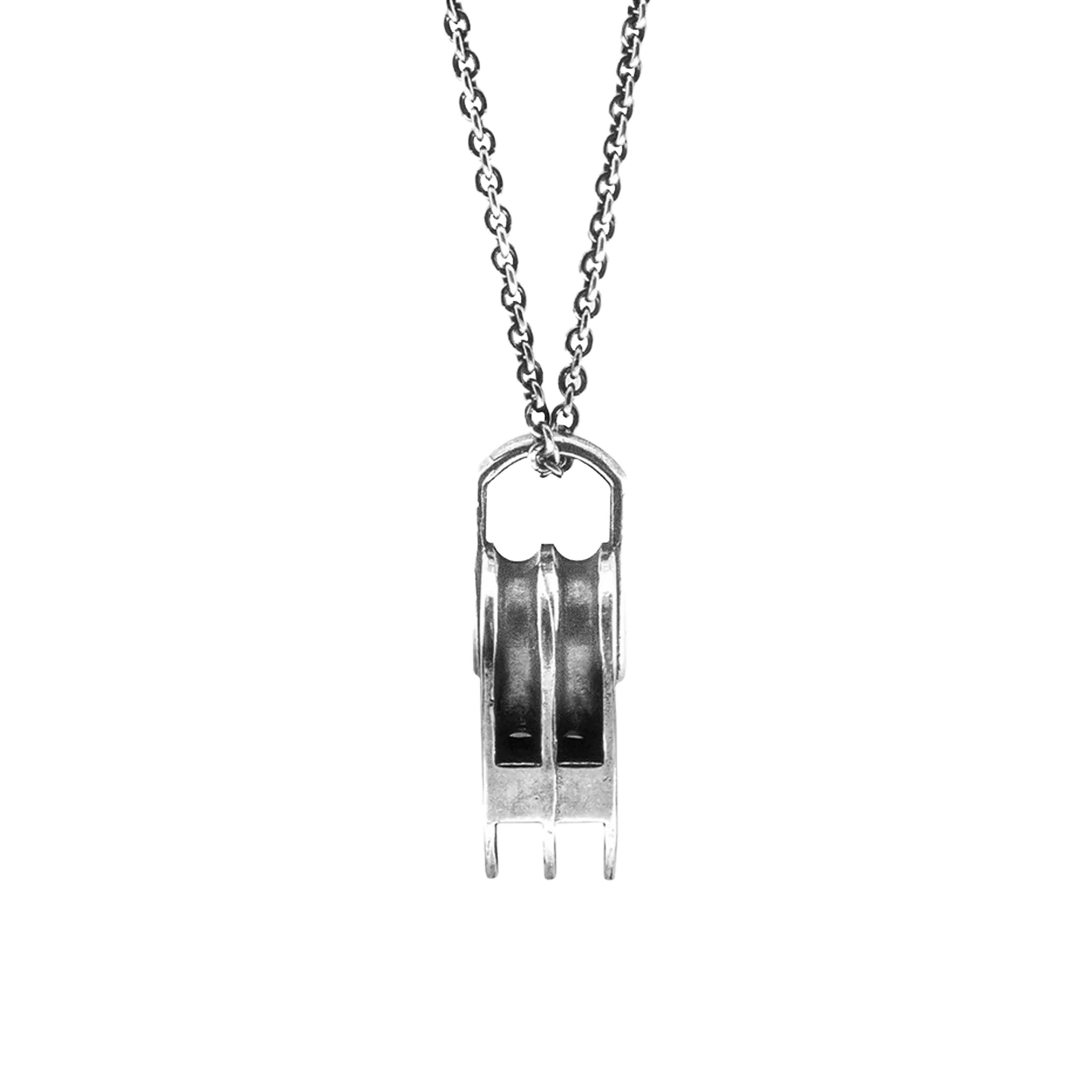 Tyne Pulley Silver Necklace Pendant