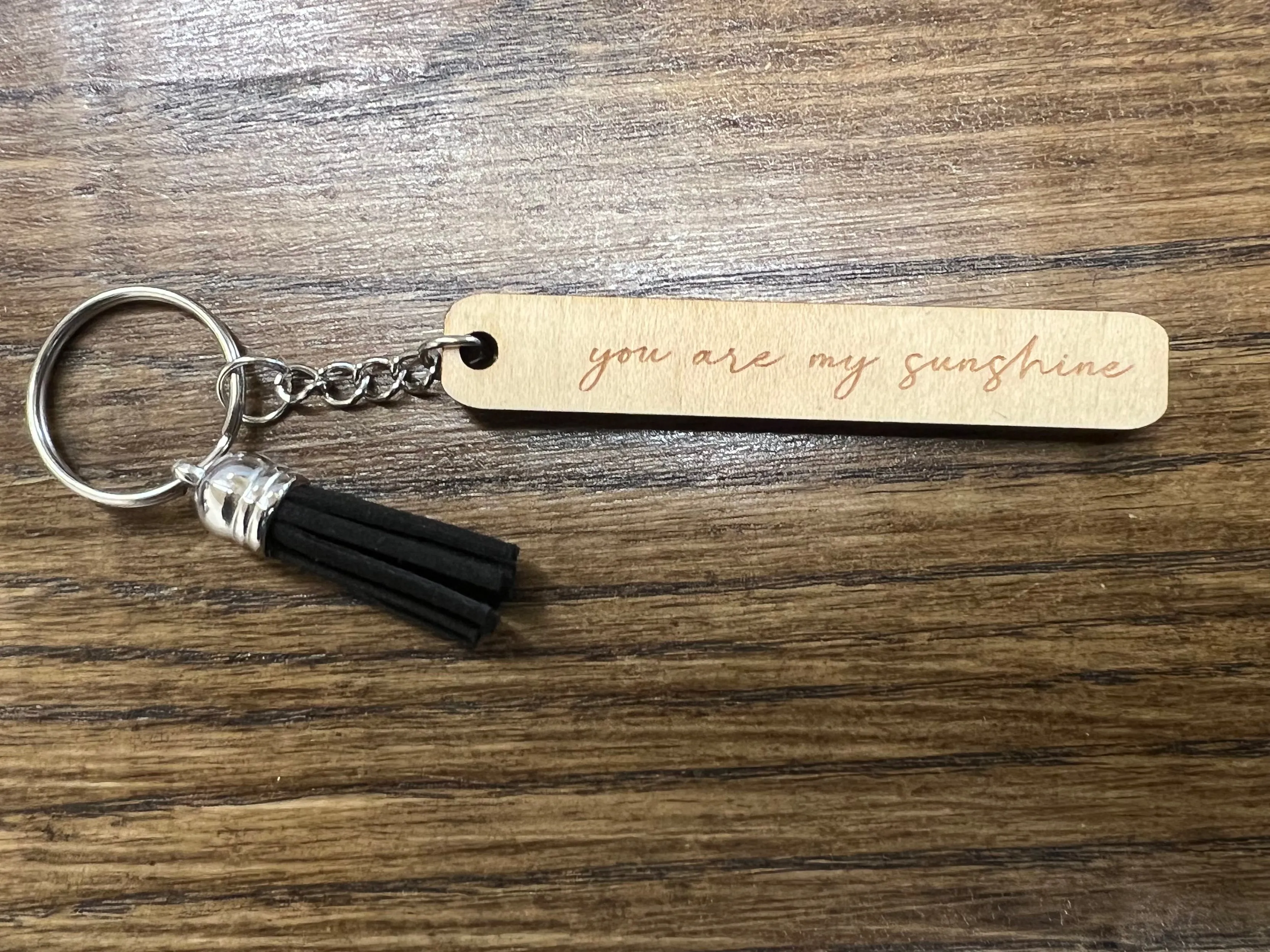 You Are My Sunshine Keychain